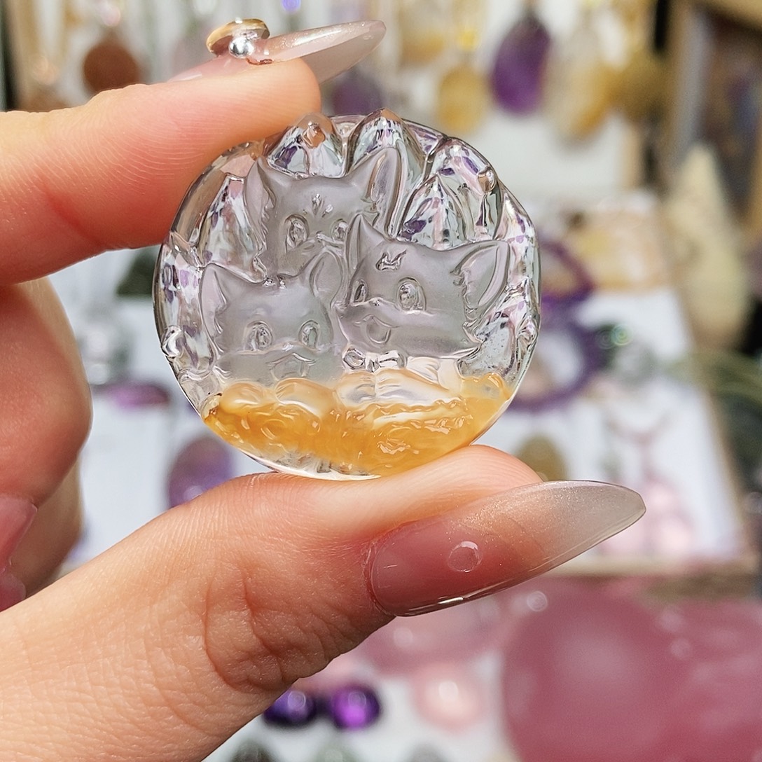 吊坠(不含链)未镶嵌水晶