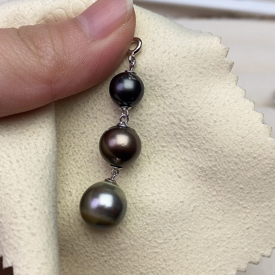 海水珍珠颈饰银S925镶嵌