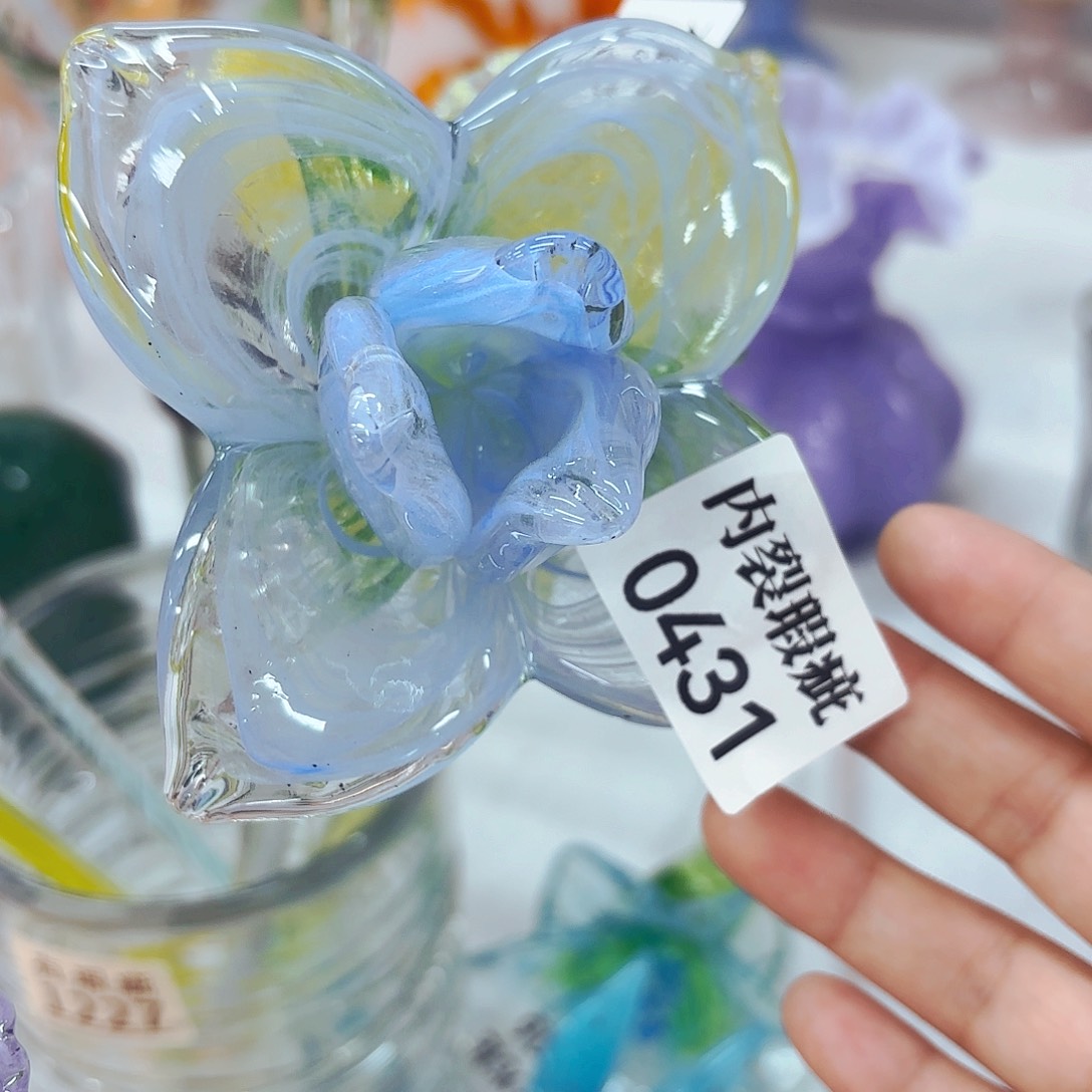 琉璃0431 安妮家居琉璃花瓶摆件