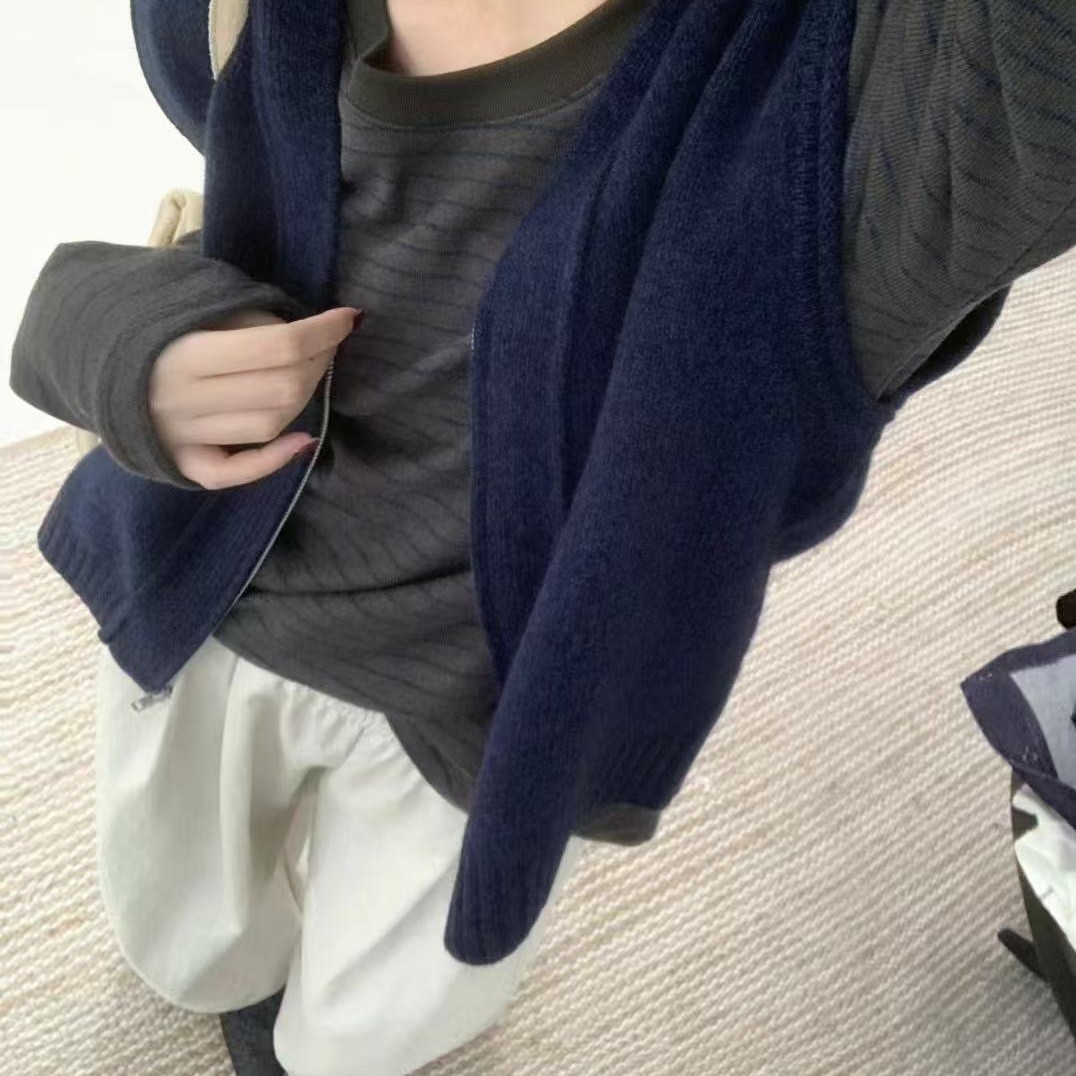 HZMM    [济州岛]     拉链马甲(不能机洗)