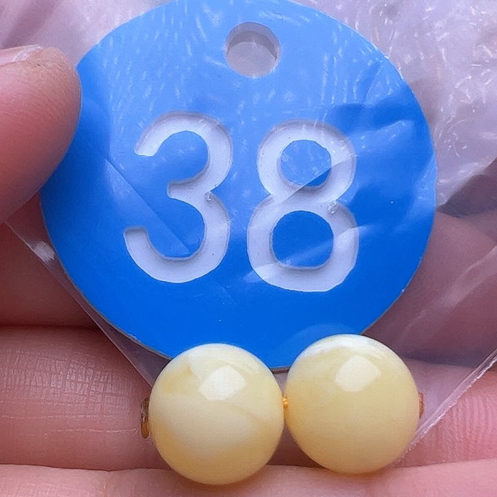 蜜蜡裸石未镶嵌10.3m m