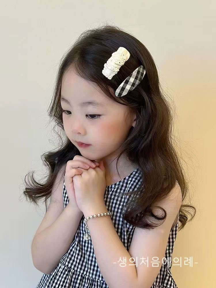 韩系布艺儿童少女碎发刘海头饰