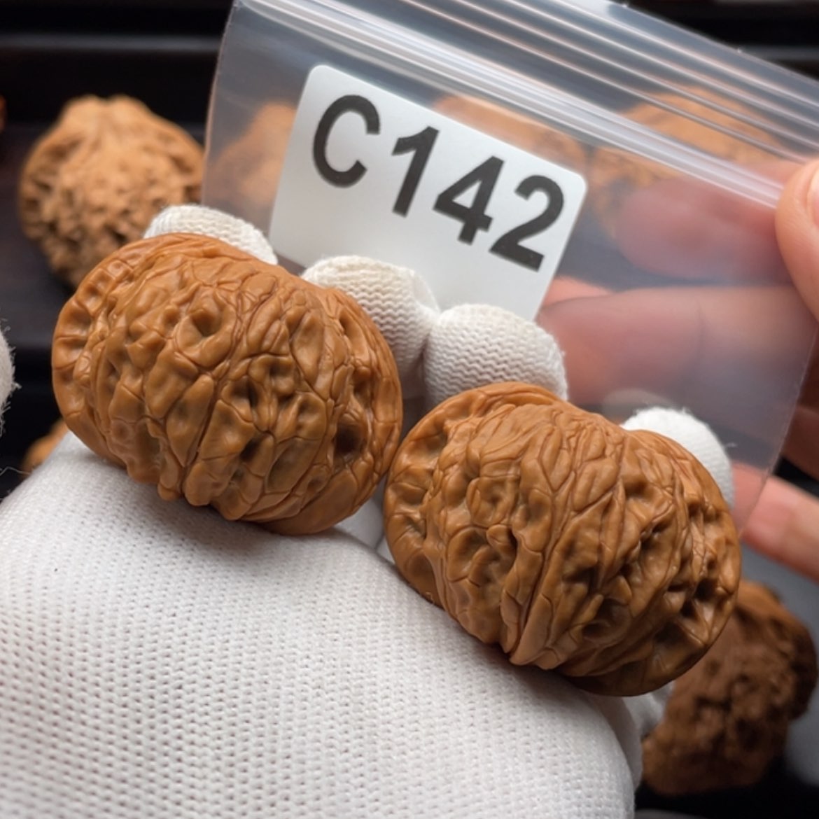 【闪购商品】文玩核桃吊坠C142磨盘42