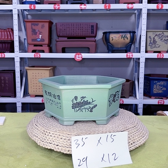 紫砂花盆宜兴紫砂厂