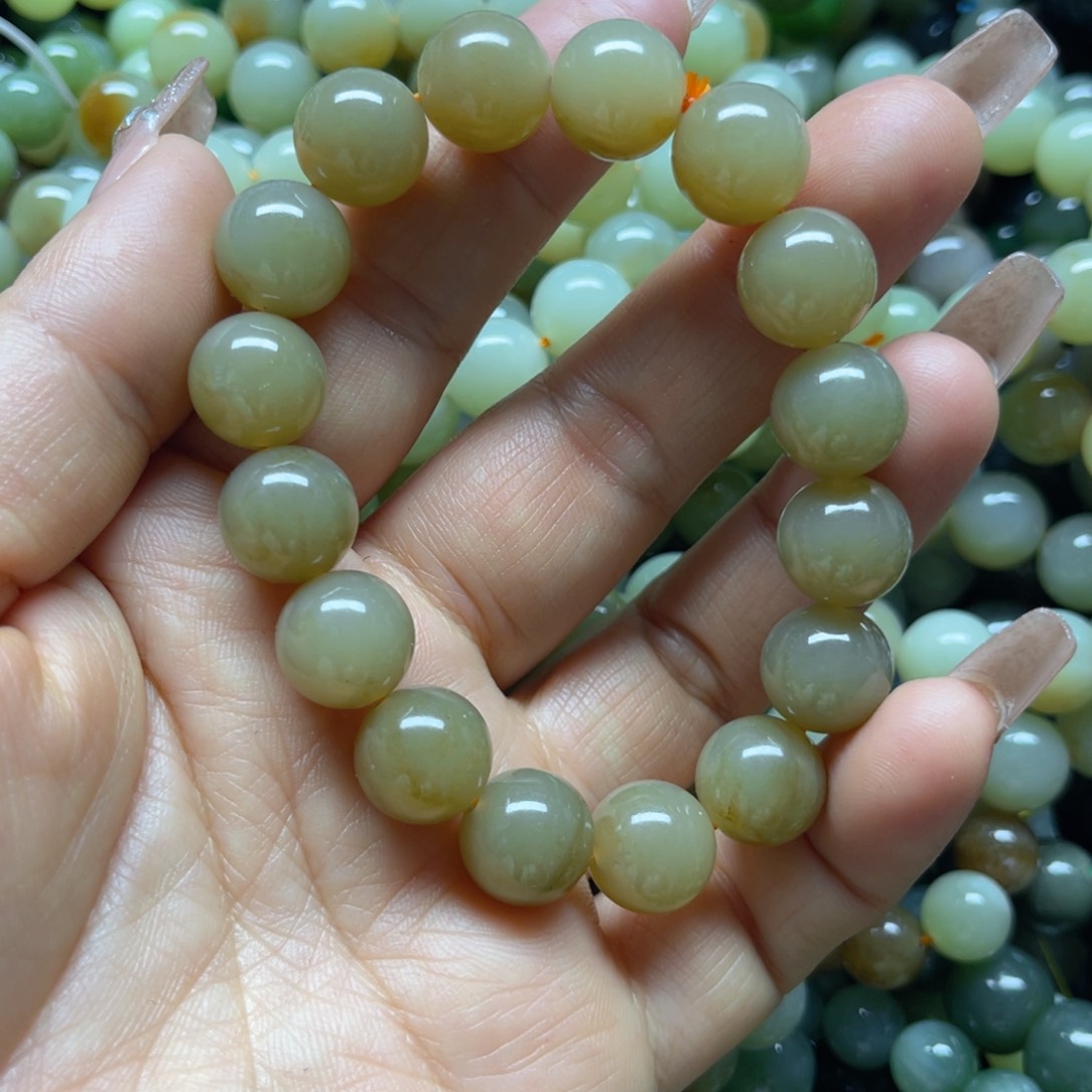 和田玉手链未镶嵌