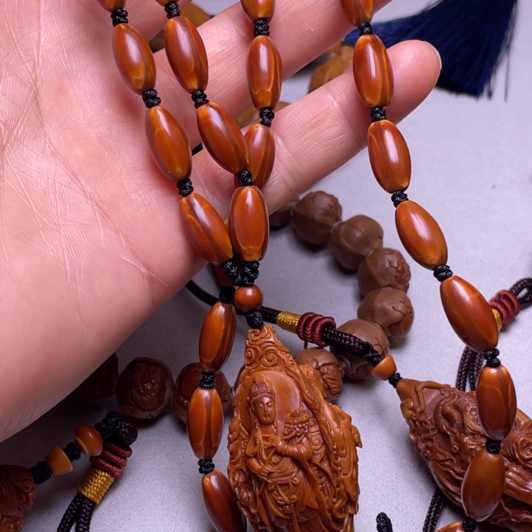 吹***泡手串/手链橄榄核橄榄核