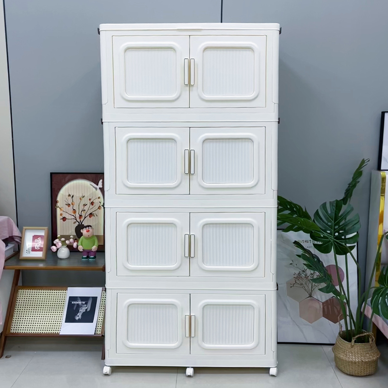110宽面收纳柜棉被收纳柜卧室衣物整理柜高颜值成人衣柜双开门