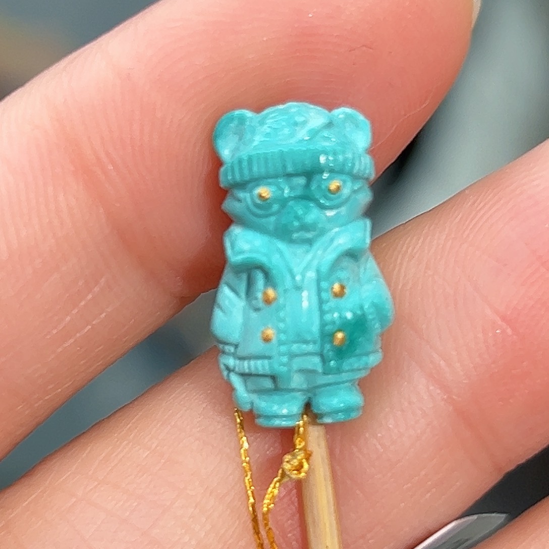 绿松石珠宝奇石未镶嵌