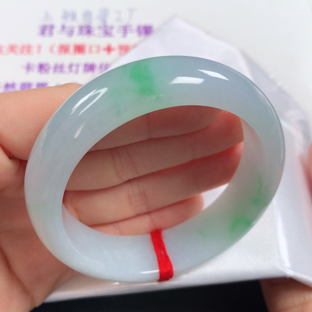 未镶嵌手镯翡翠 正圈②⑥①大宽胎
