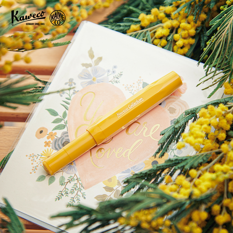  KAWECO  收藏家Collection系列Sport运动款蜜光黄 钢笔