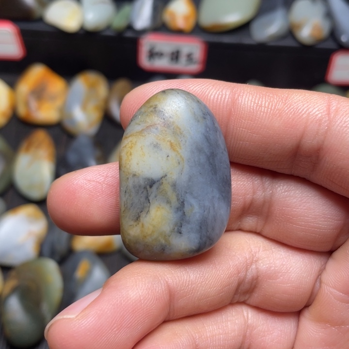 和田玉未镶嵌挂件6