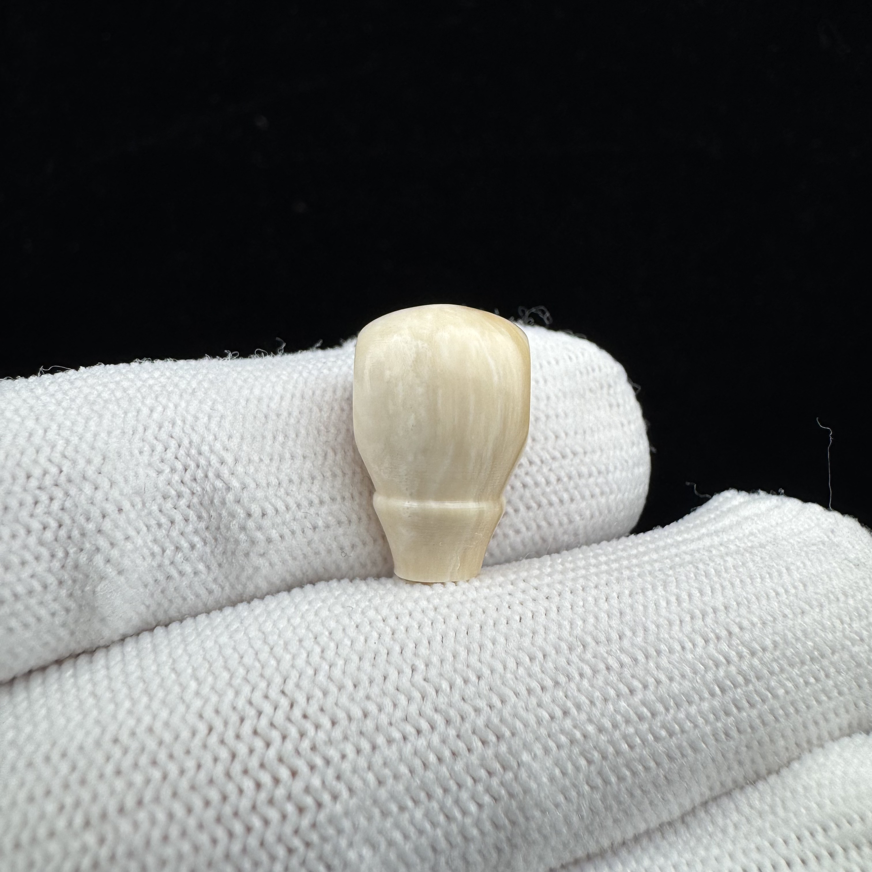 K6656天然猛犸 芝士皮奶嘴 三通10.4*16.5mm一物一图 假一罚十