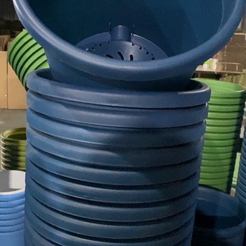 树脂四季5号藏青无托6个