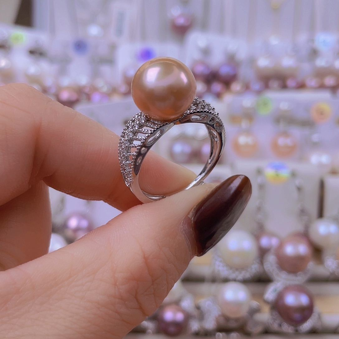 戒指未镶嵌淡水珍珠