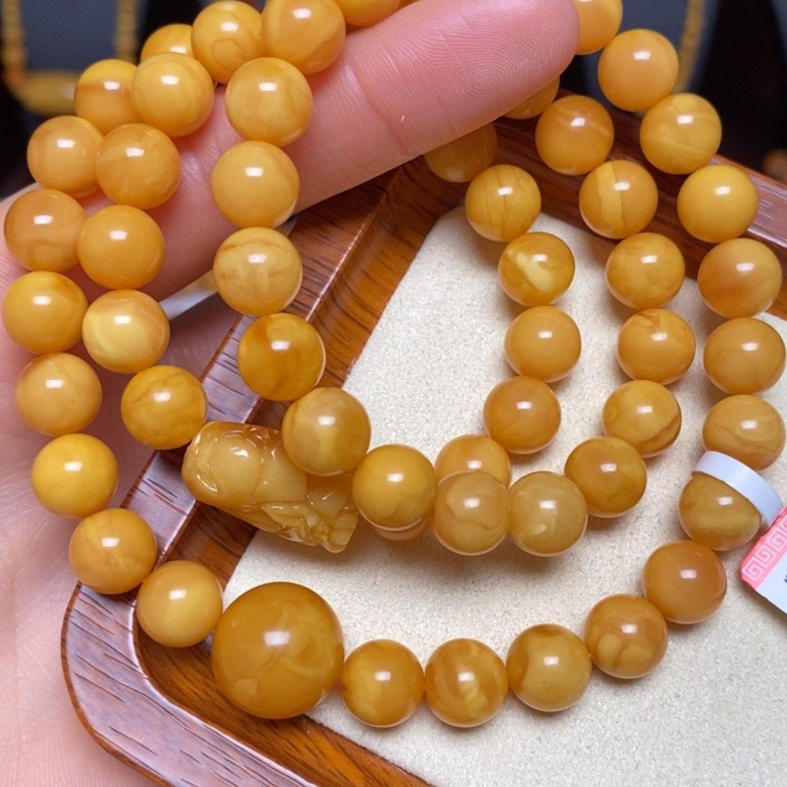 【闪购商品】蜜蜡手链未镶嵌手串