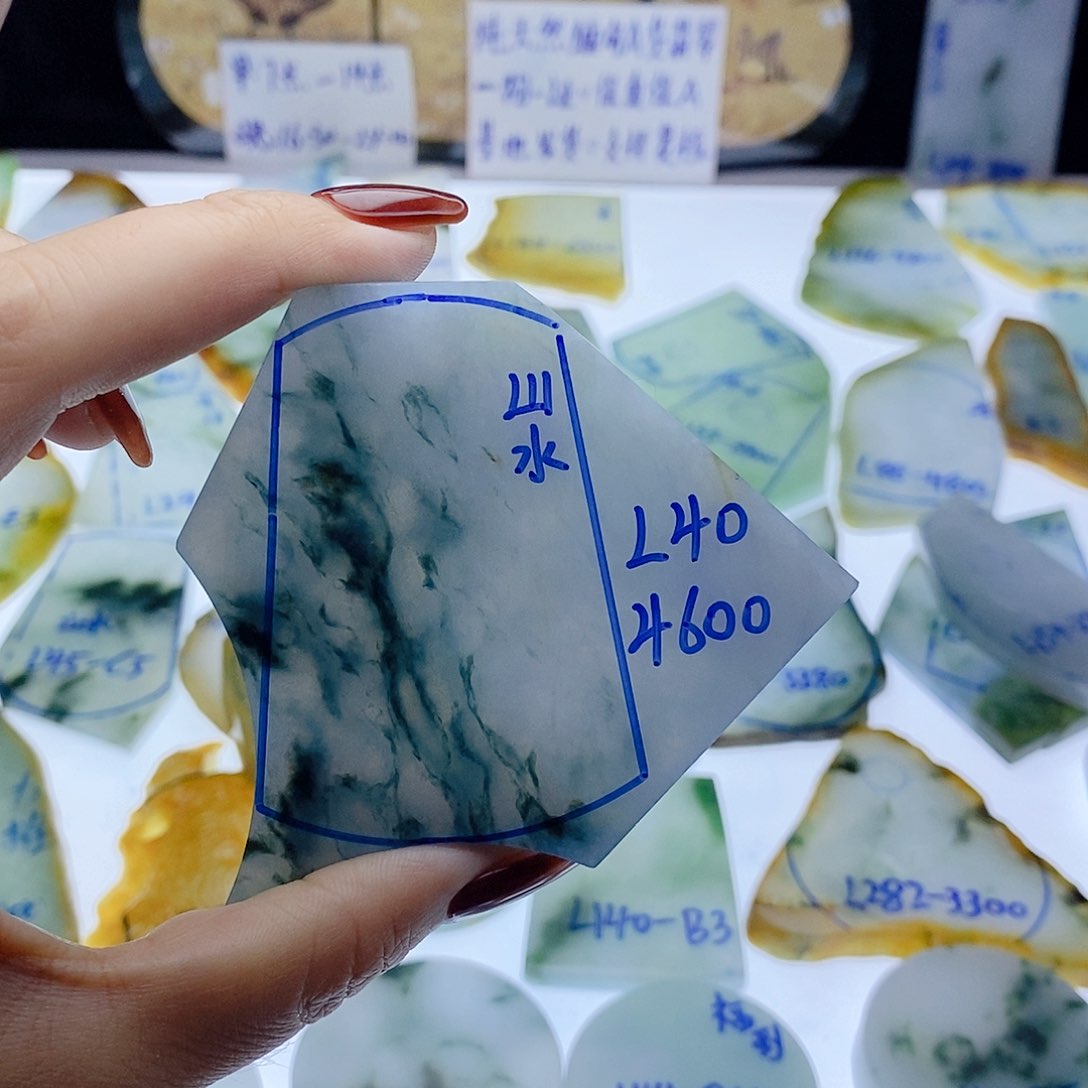 未镶嵌定制翡翠梵****方纯天然