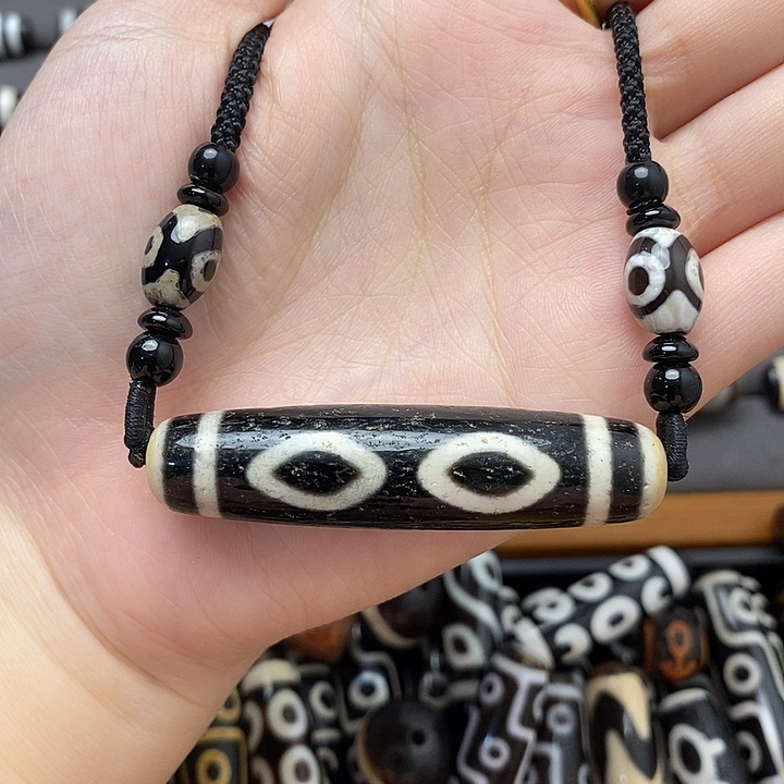 玛瑙/玉髓合金颈饰