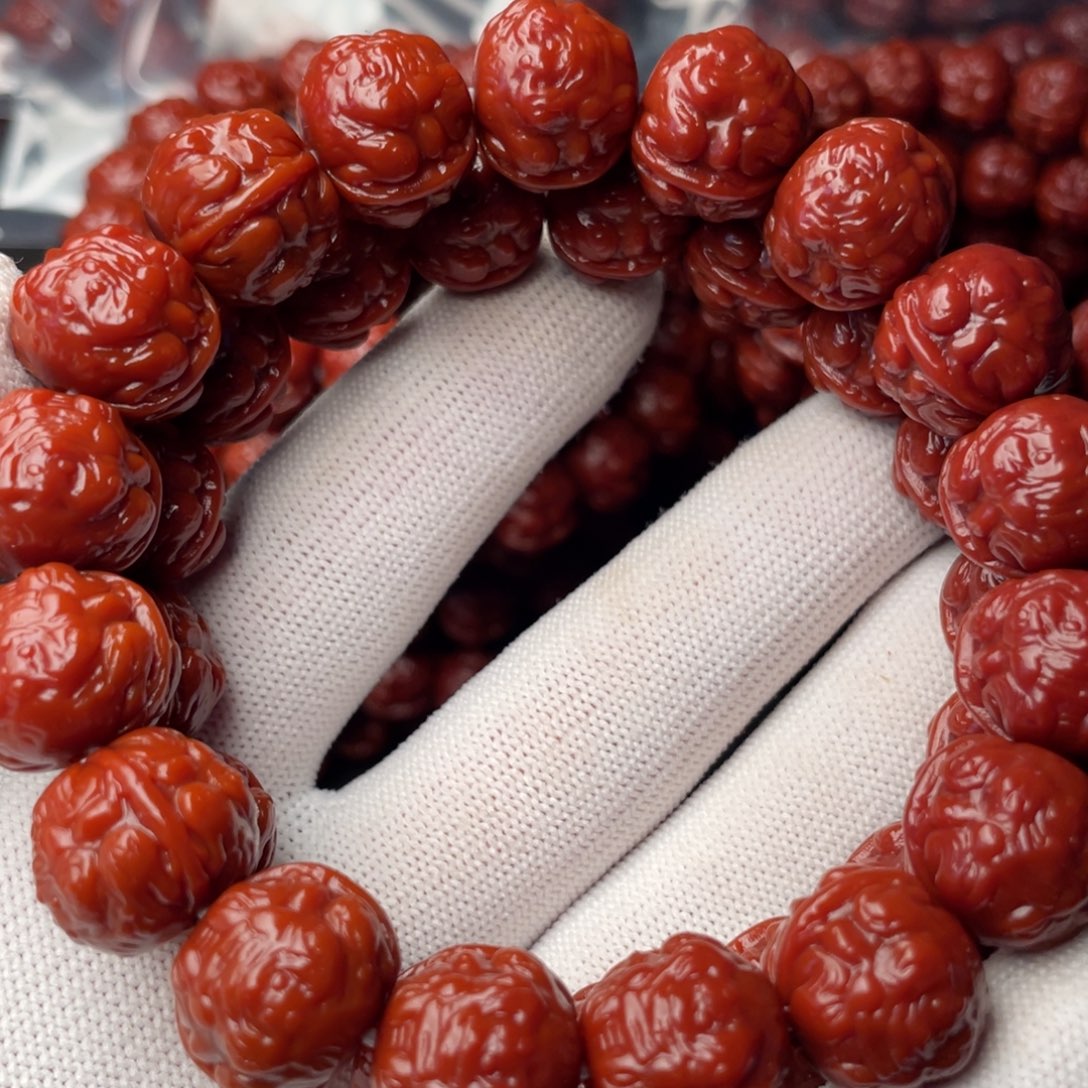 用***5猴头核桃手串蟾王