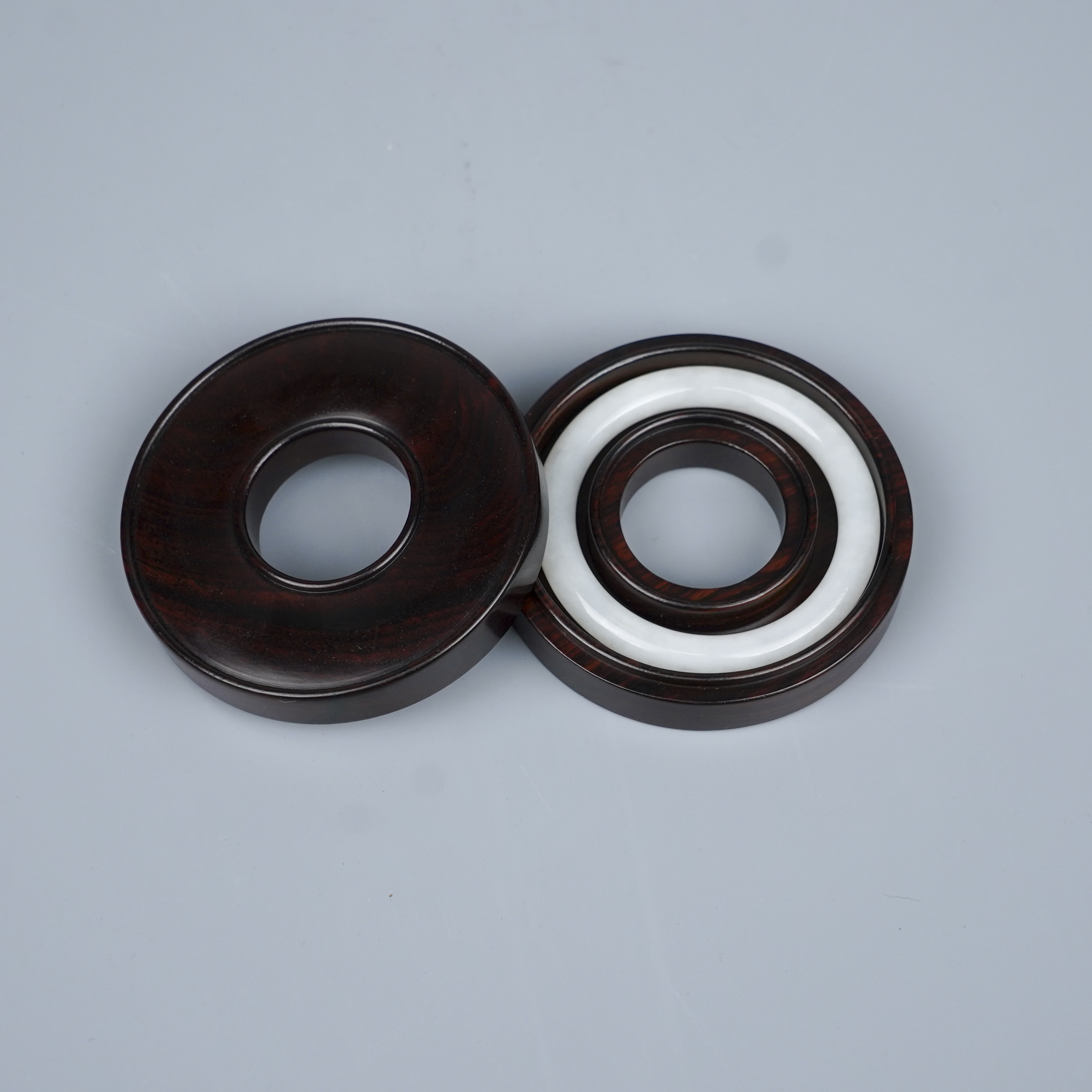 Lot010清代和田白玉手镯