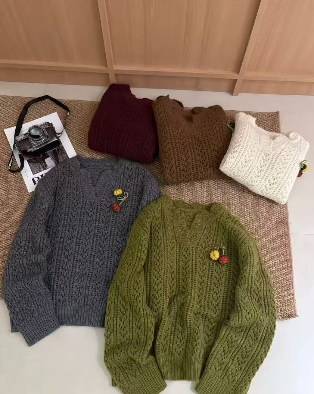 12-21【珠珠】【1-100号】气质女羊毛衫