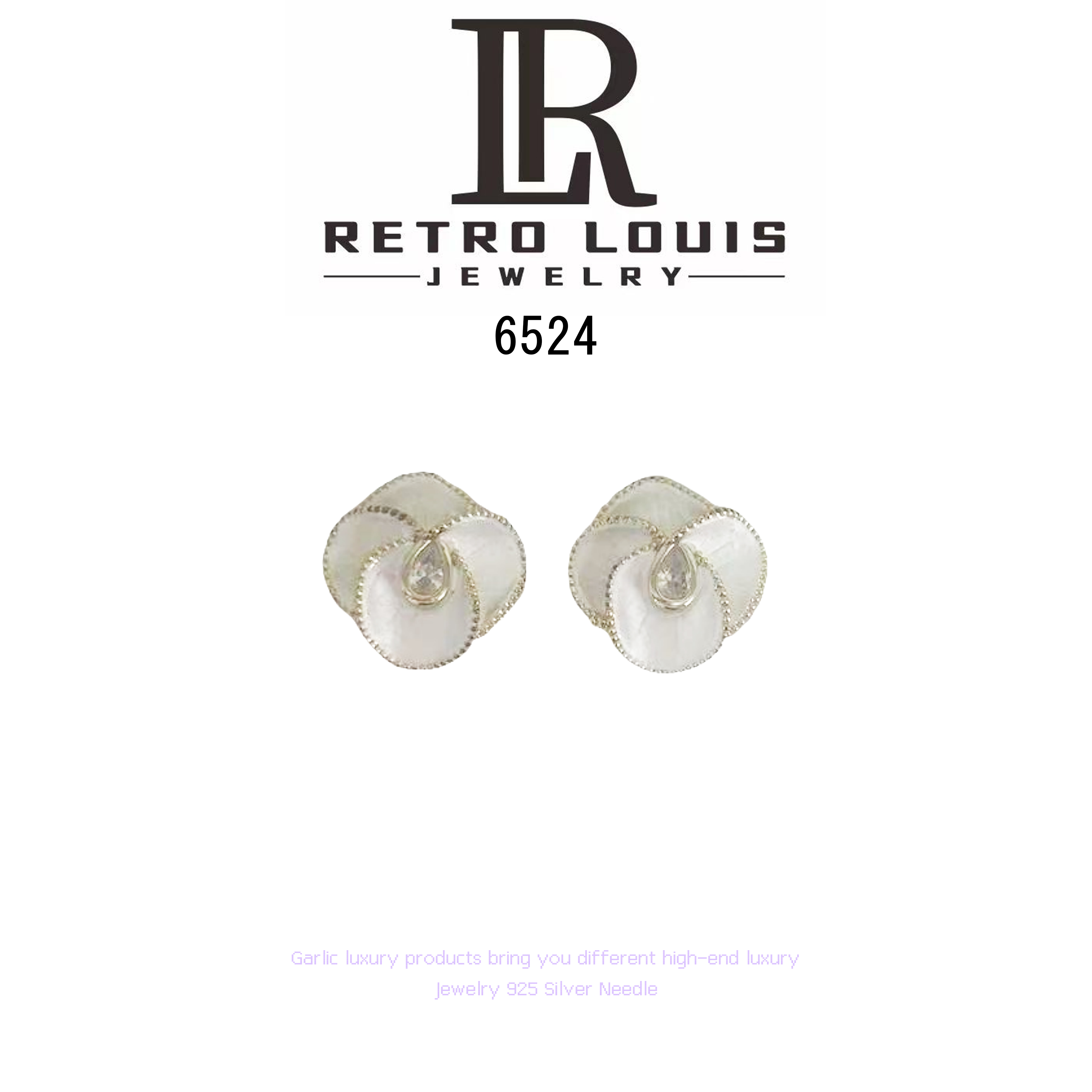 铜合金耳饰 RETRO LOUIS 耳饰~6524