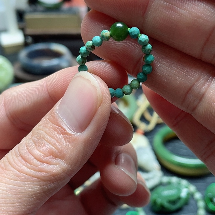 和田玉戒指未镶嵌