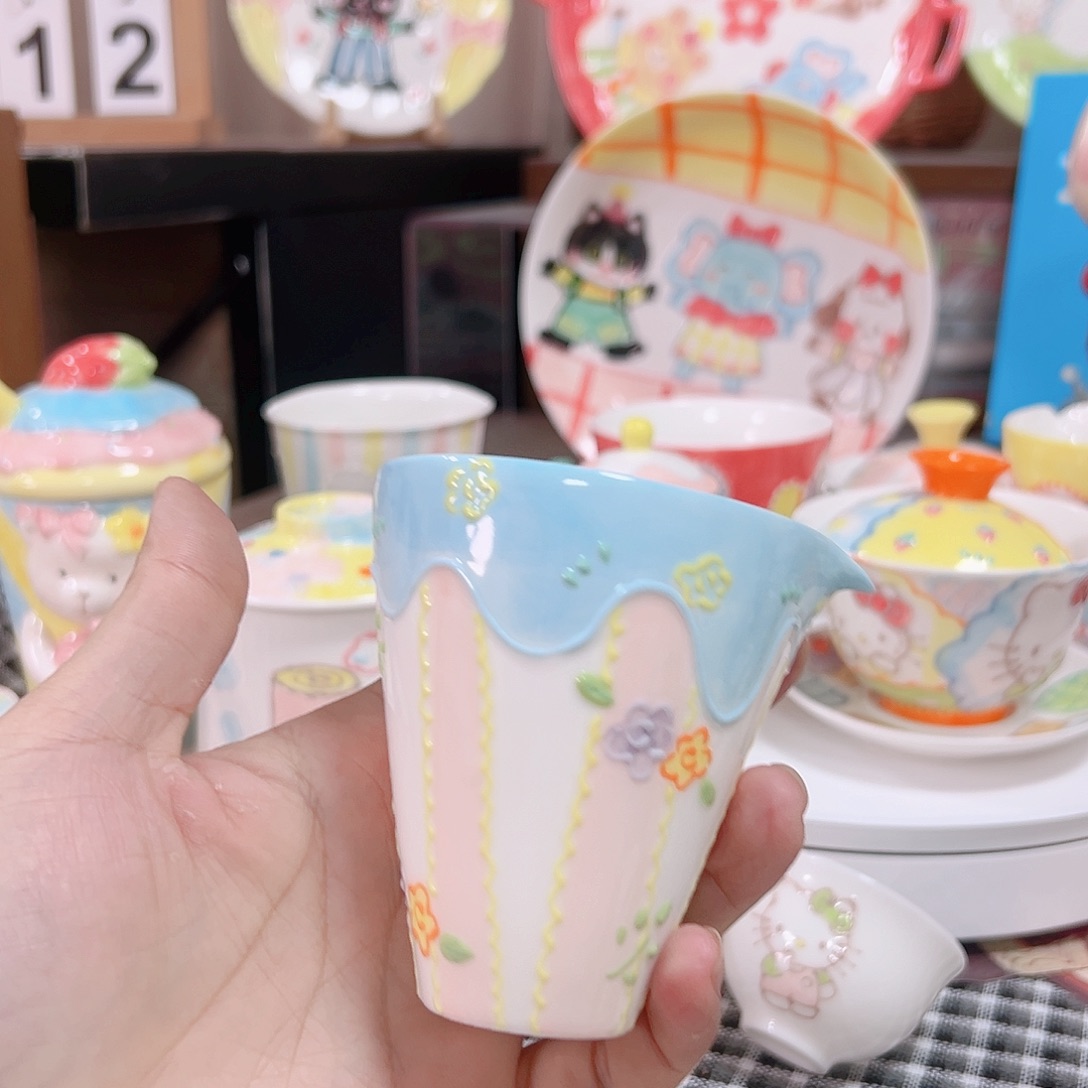 可爱陶瓷高温手作