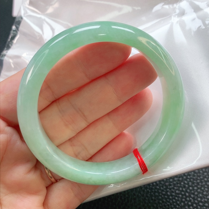 翡翠手镯未镶嵌56.5正