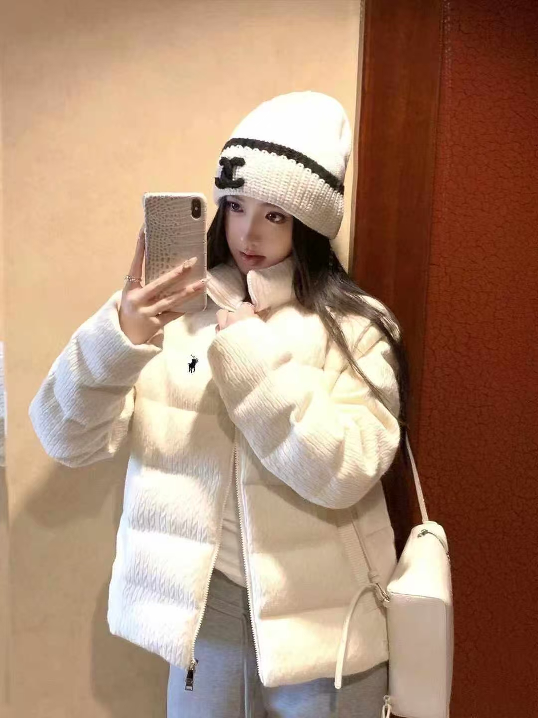 静雅清货专场 美式棉服外套