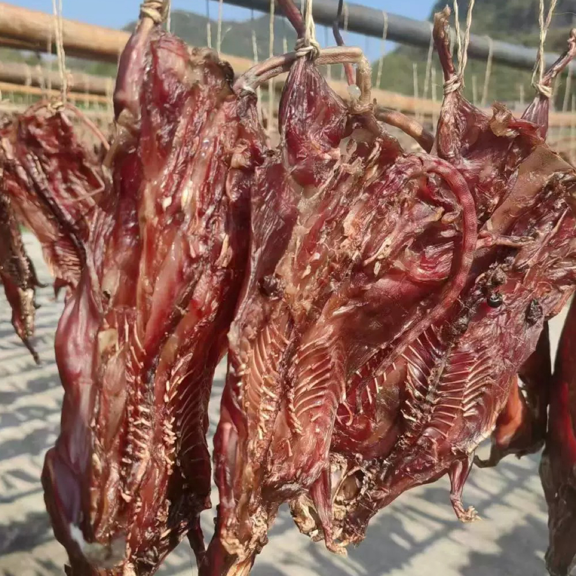 广宁山货山吱吱生晒干货包邮