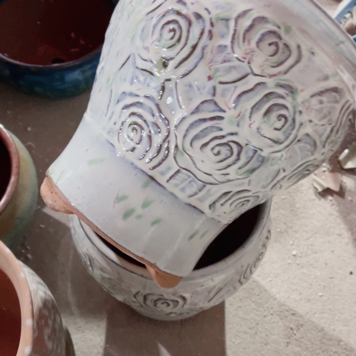 紫砂口径18高度22两只