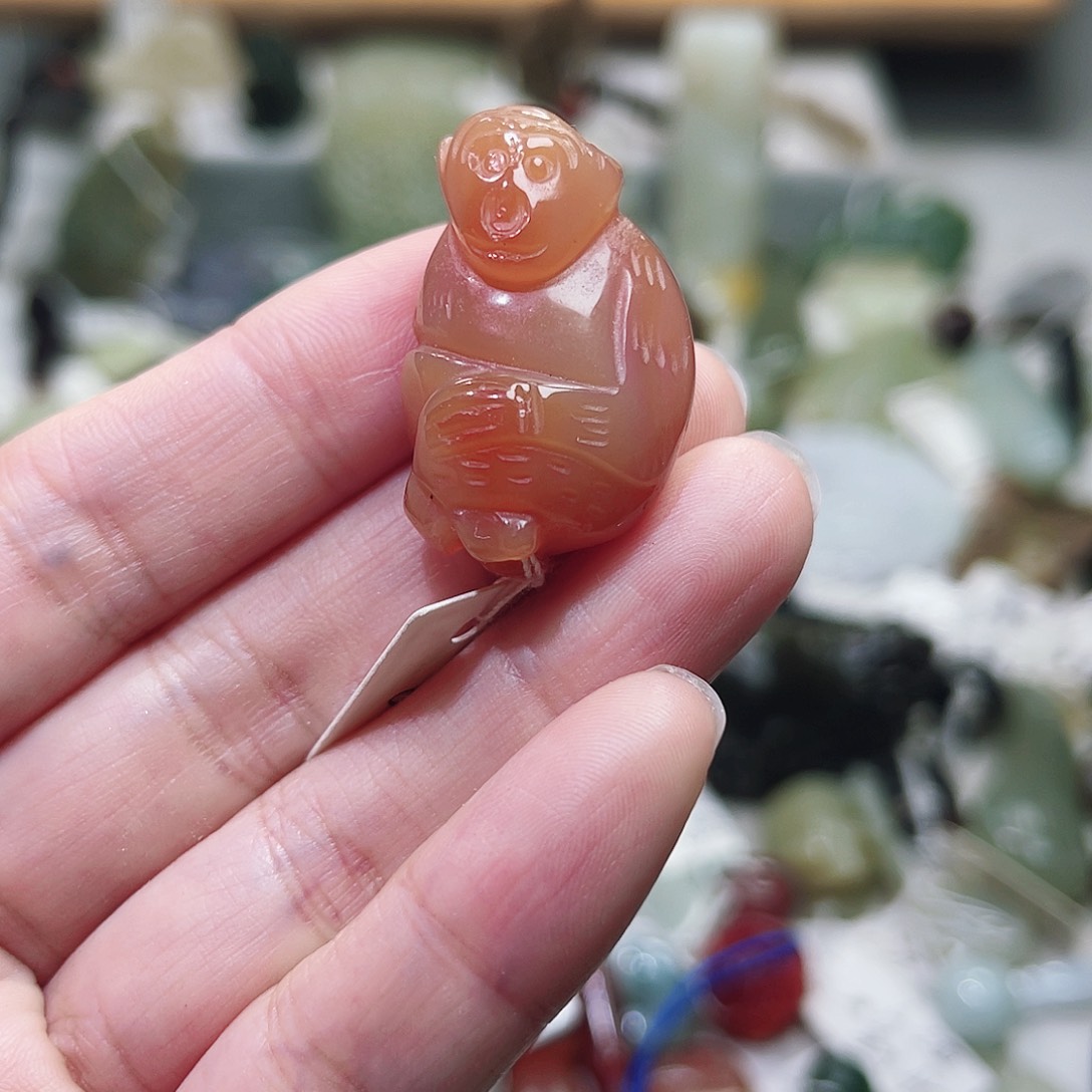 玛瑙/玉髓颈饰合金