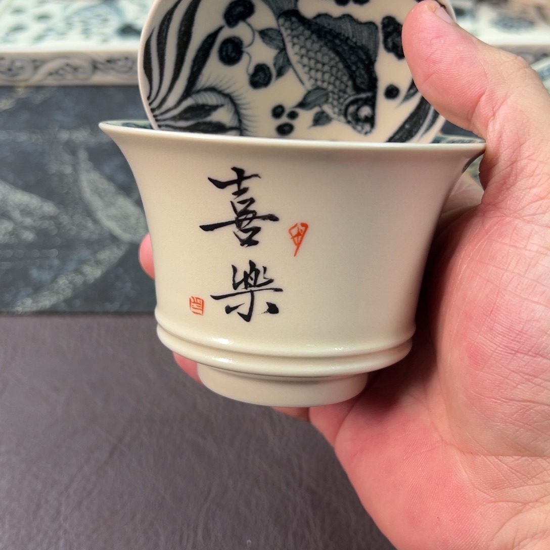 陶景德镇手工手绘陶瓷