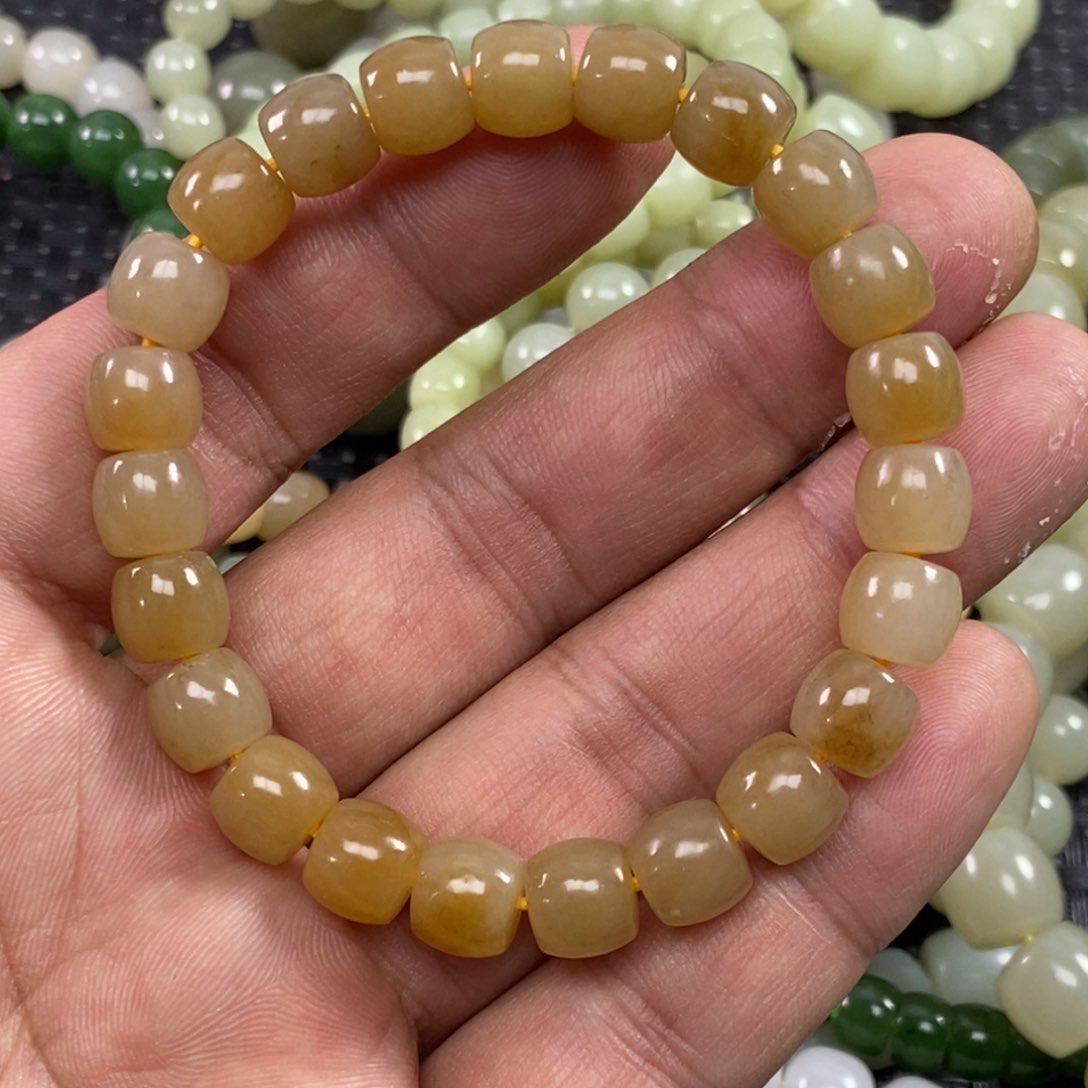 和田玉手链未镶嵌