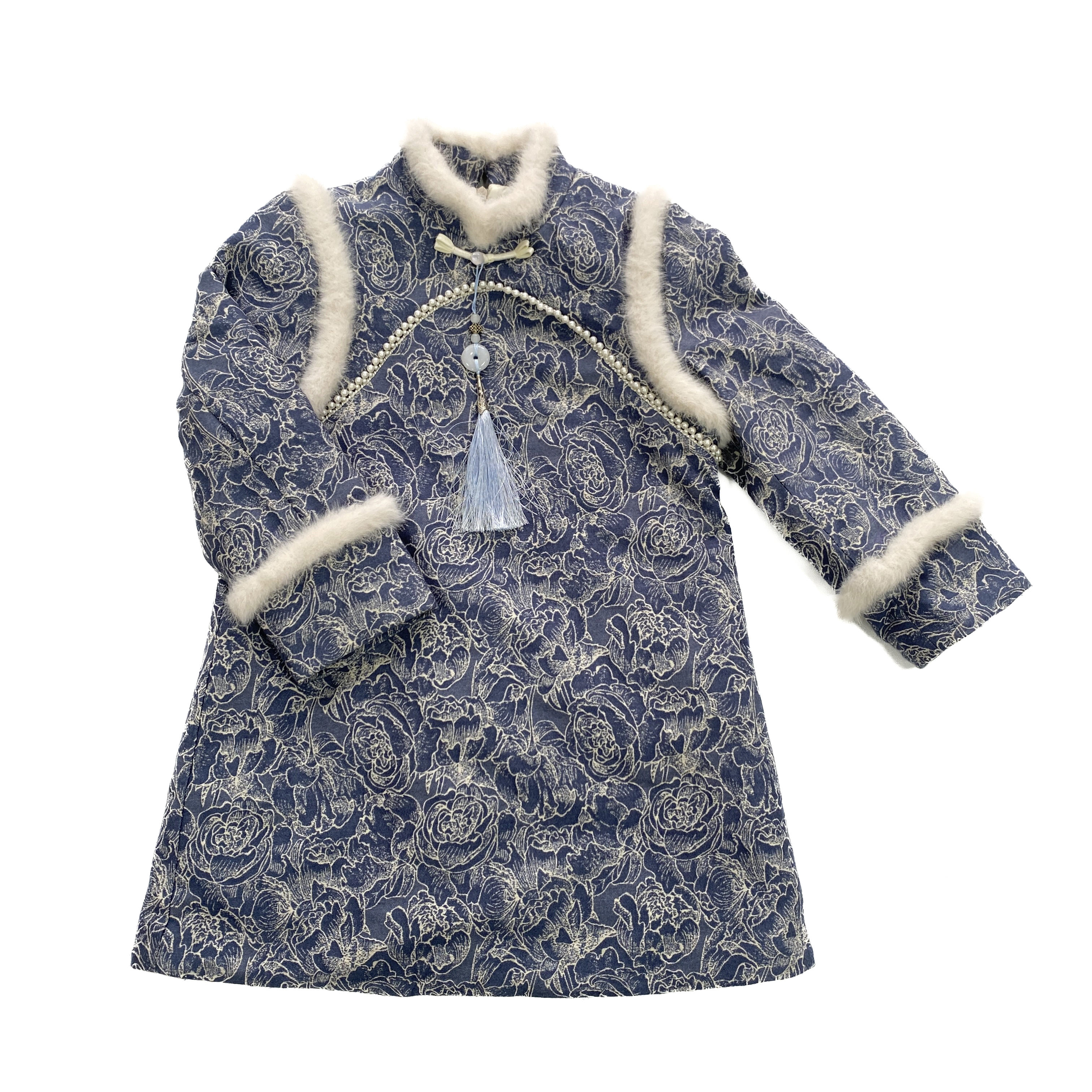 E008008新中式连衣裙