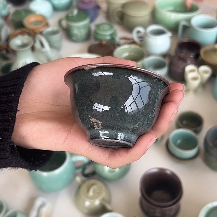 小米茶器龙泉青瓷
