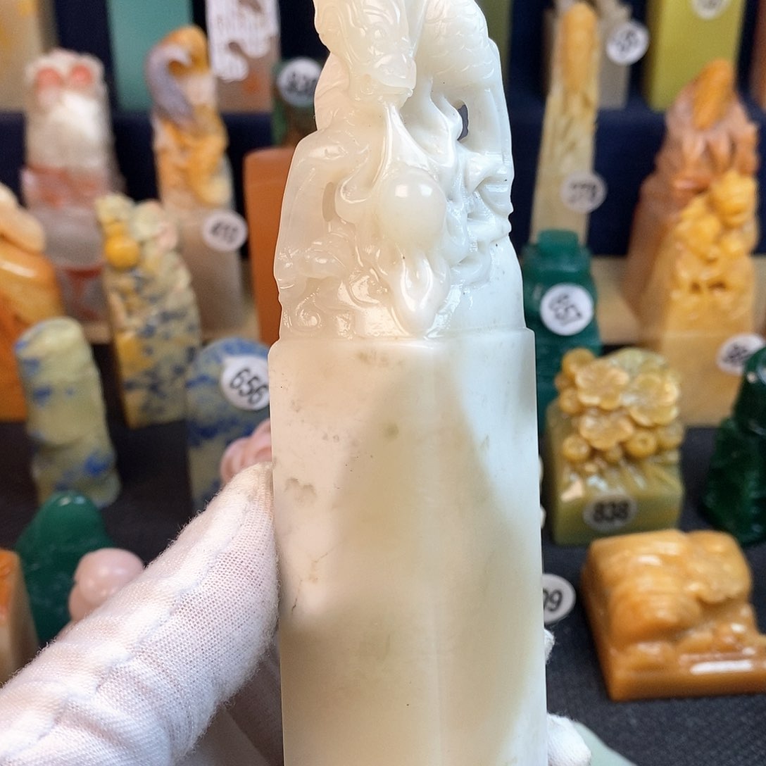 老挝石篆刻作品展，