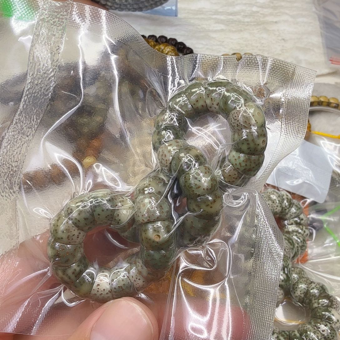 星月菩提手串84王者绿星月菩提单圈大肠1.0