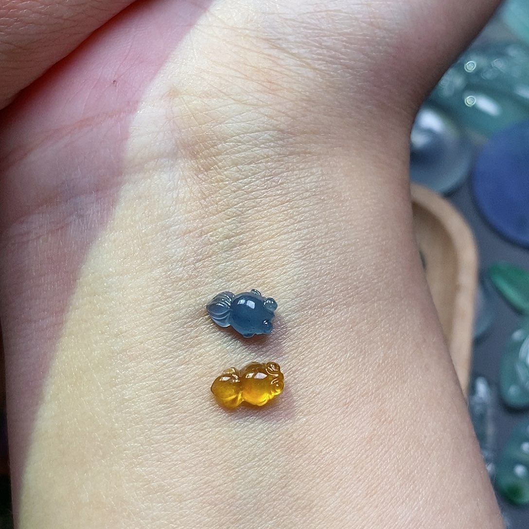 翡翠颈饰未镶嵌C****1翡翠