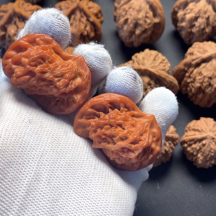 壹****吊坠文玩核桃鸳鸯异形