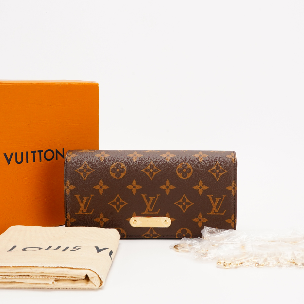 99新 LouisVuitton/路易威登 【诗诗】lily woc斜挎单肩包/98新