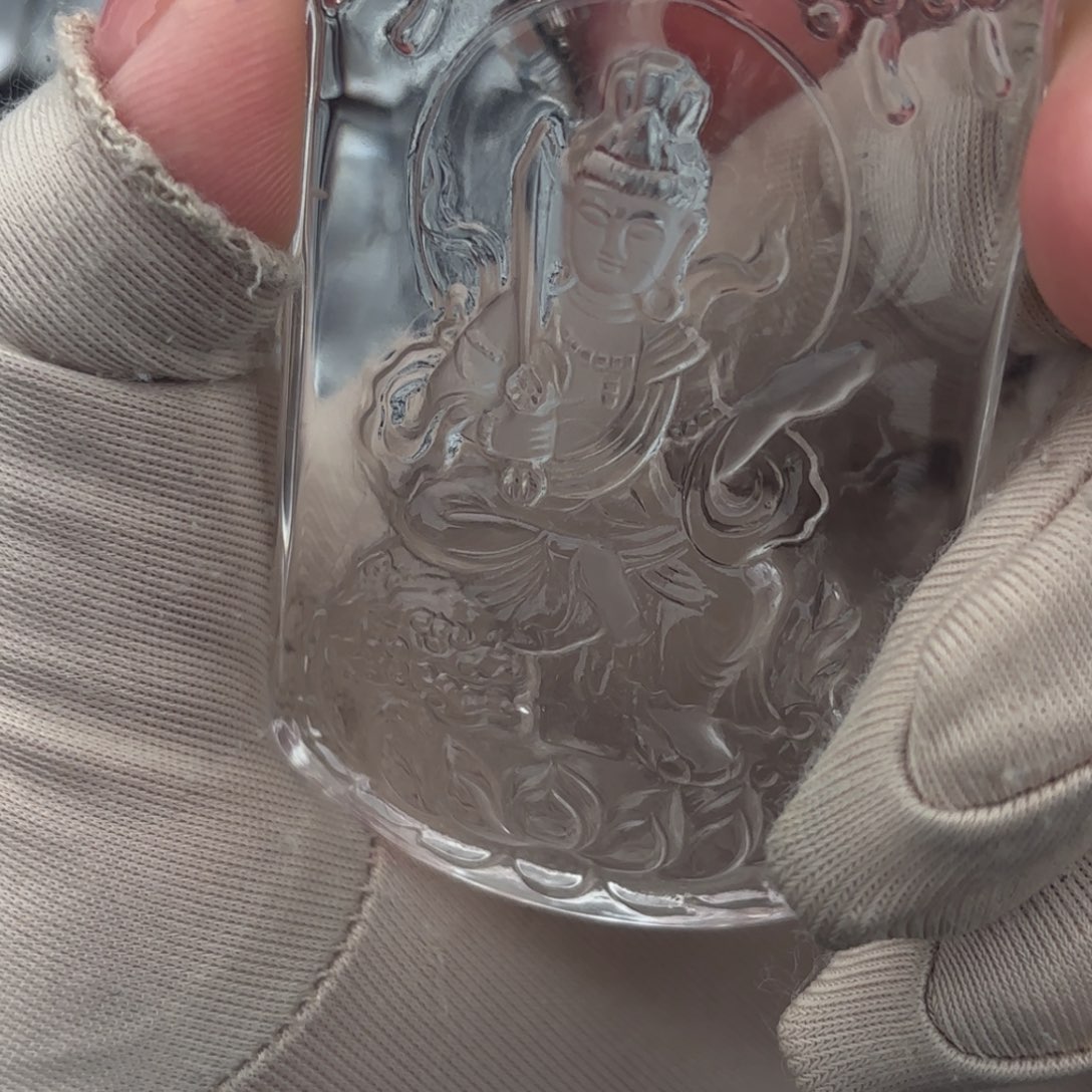 水晶水晶摆件未镶嵌小**呦