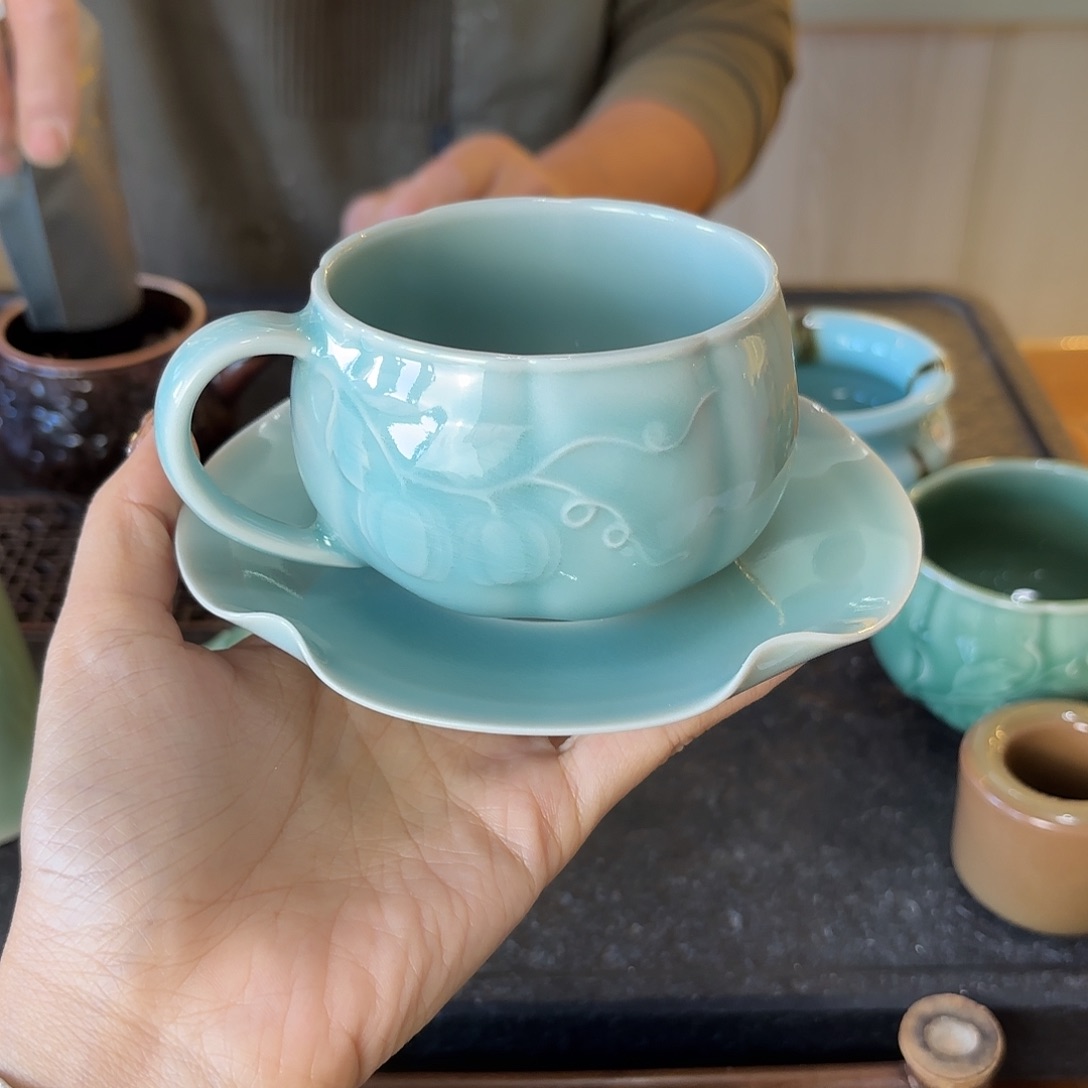 小米茶器龙泉云间青瓷