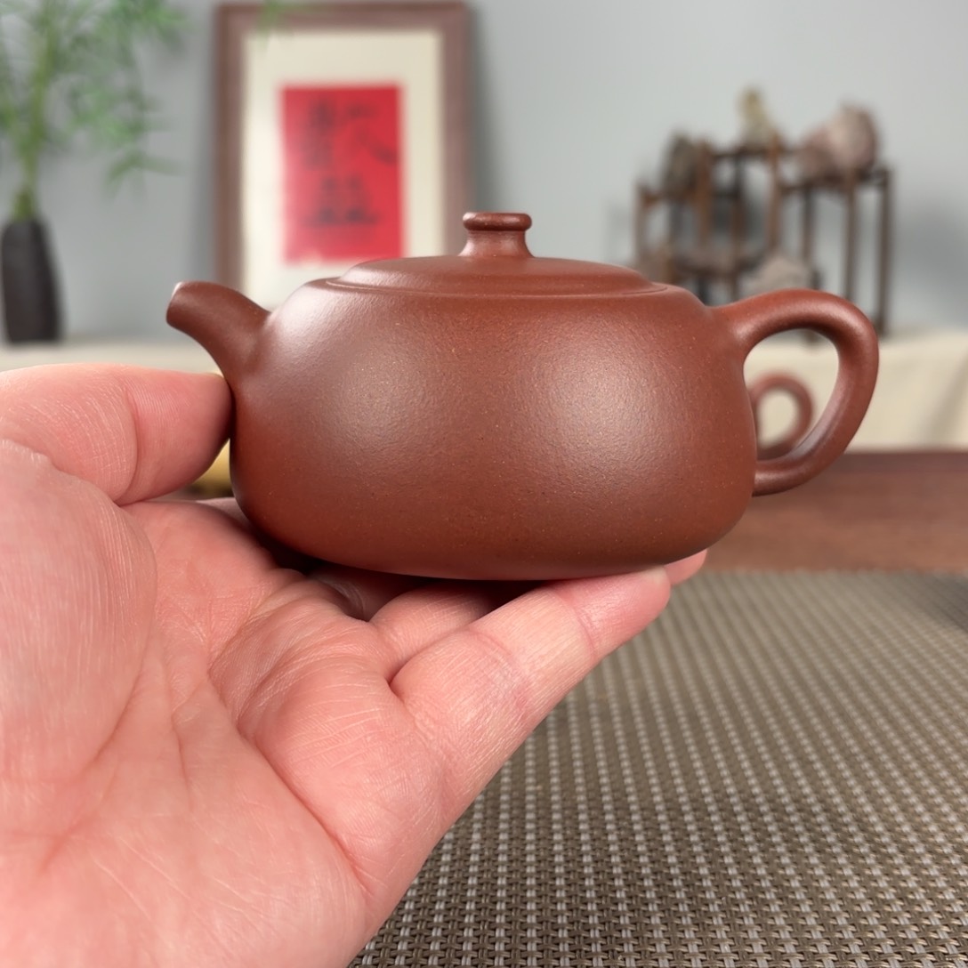 紫砂茶壶黄龙山原矿紫砂壶220