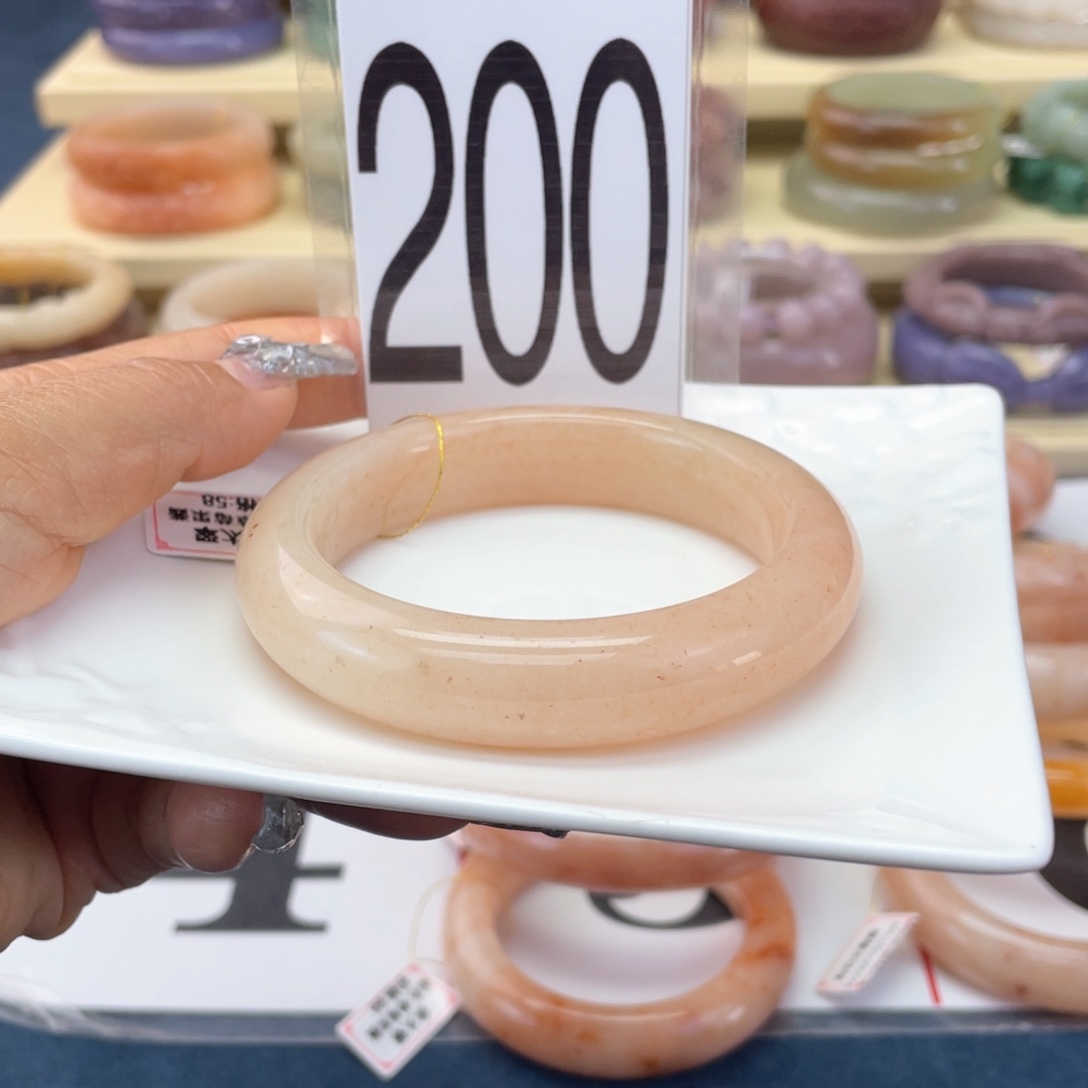 石英质玉未镶嵌手镯60.6