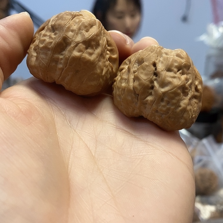 把件文玩核桃37红皮蛤蟆头