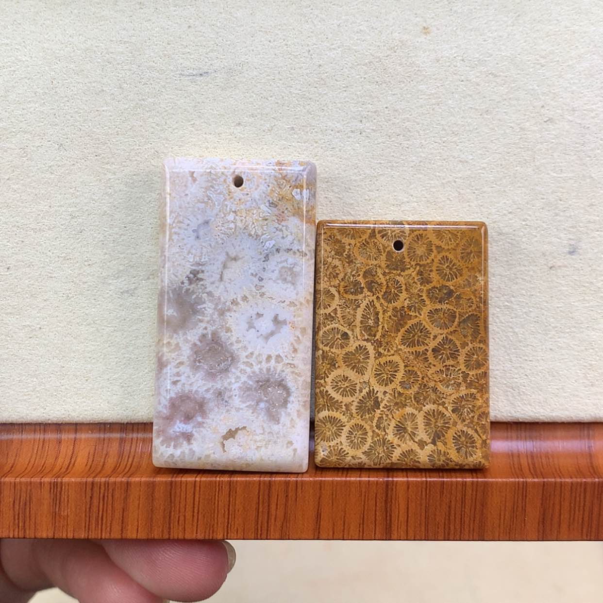 【闪购商品】颈饰未镶嵌硅化珊瑚（珊瑚玉）2号开播福利10米2个