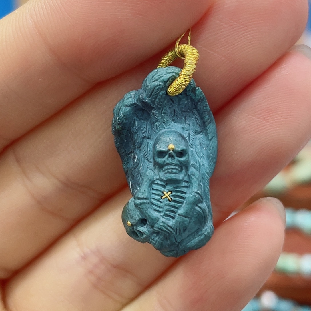 绿松石未镶嵌珠宝奇石