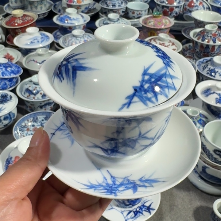 景德镇手工手绘杯