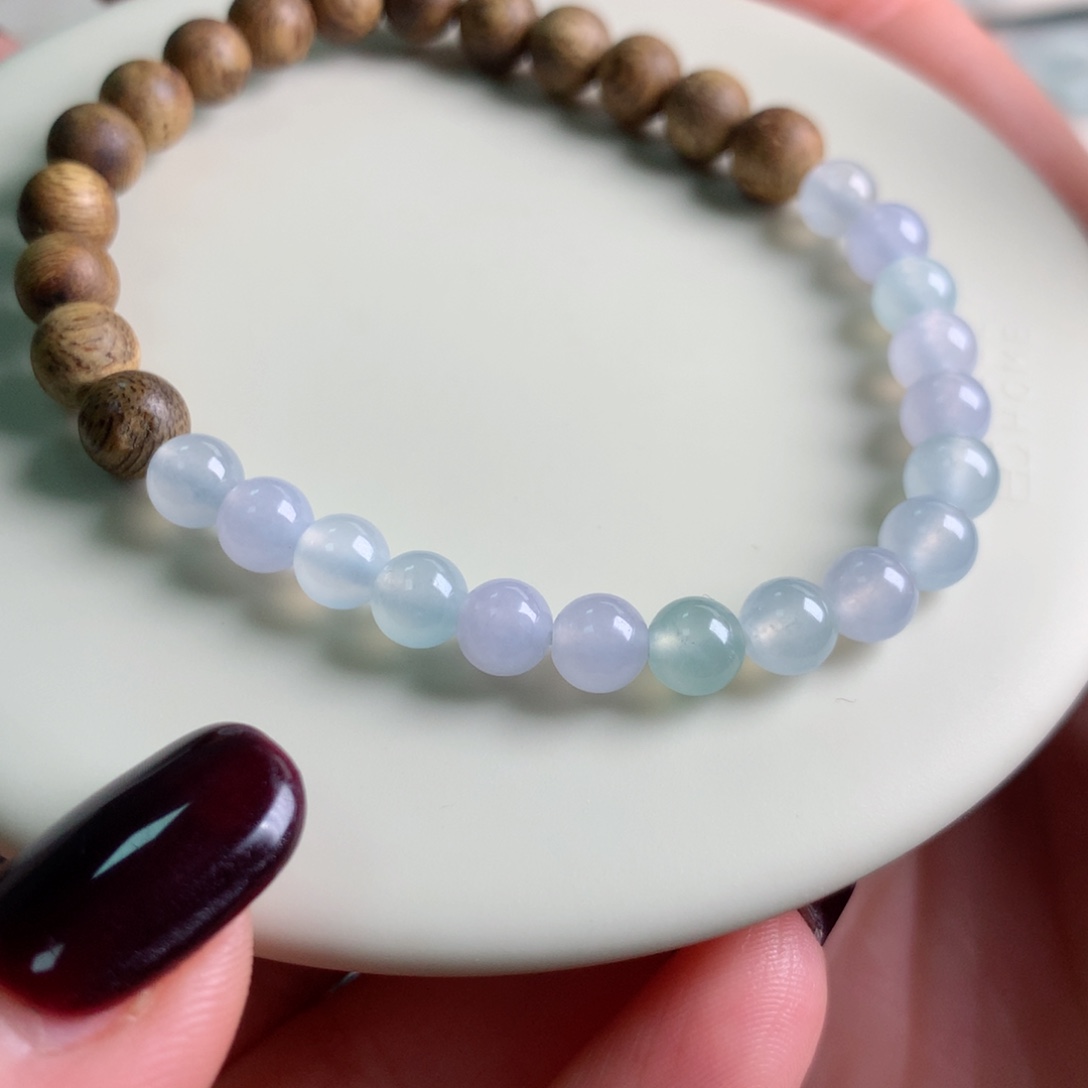 未镶嵌手链翡翠手串